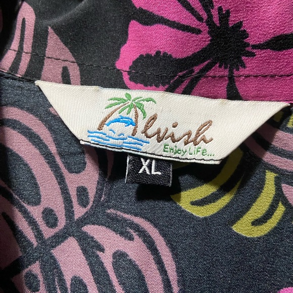 Tropical flamingo men’s shirt - Picture 2 of 4